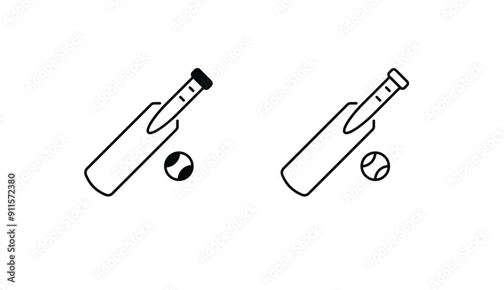 Cricket icon design with white background stock illustration Cricket icon design with white background stock illustration