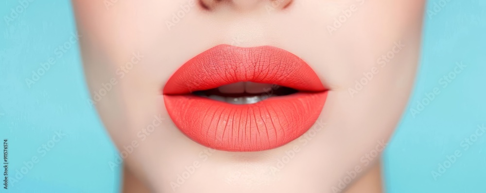 Obraz premium make up cosmetics application