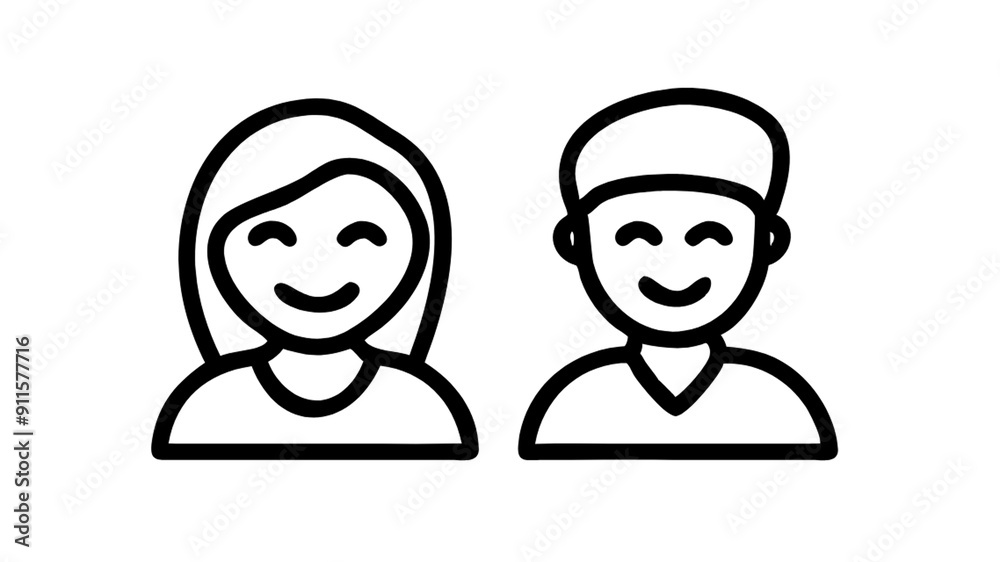 Romantic Couple Watching Sunrise at the Sea – Vector Illustration of Woman, Man, and Family in Flat Cartoon Style, generative ai Romantic Couple Watching Sunrise at the Sea – Vector Illustration of Woman, Man, and Family in Flat Cartoon Style, generative ai