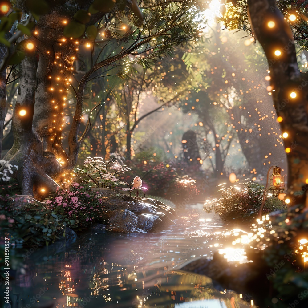 Fairy Grove Enchanted Light fantasy Fairy Grove Enchanted Light fantasy