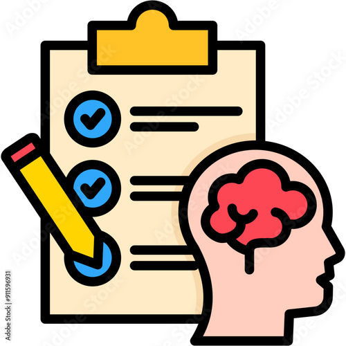 Psychological Test Icon