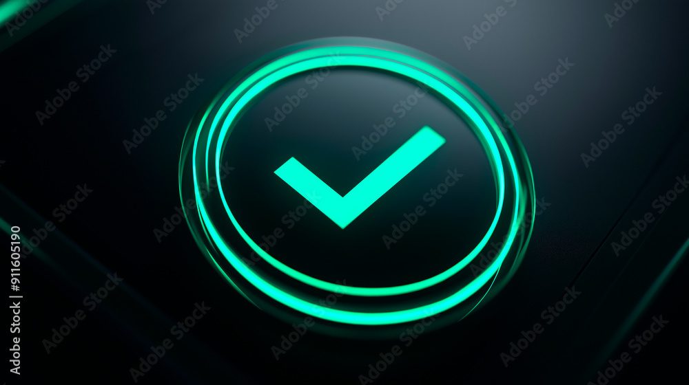 modern neon blue circle icon on black background modern neon blue circle icon on black background