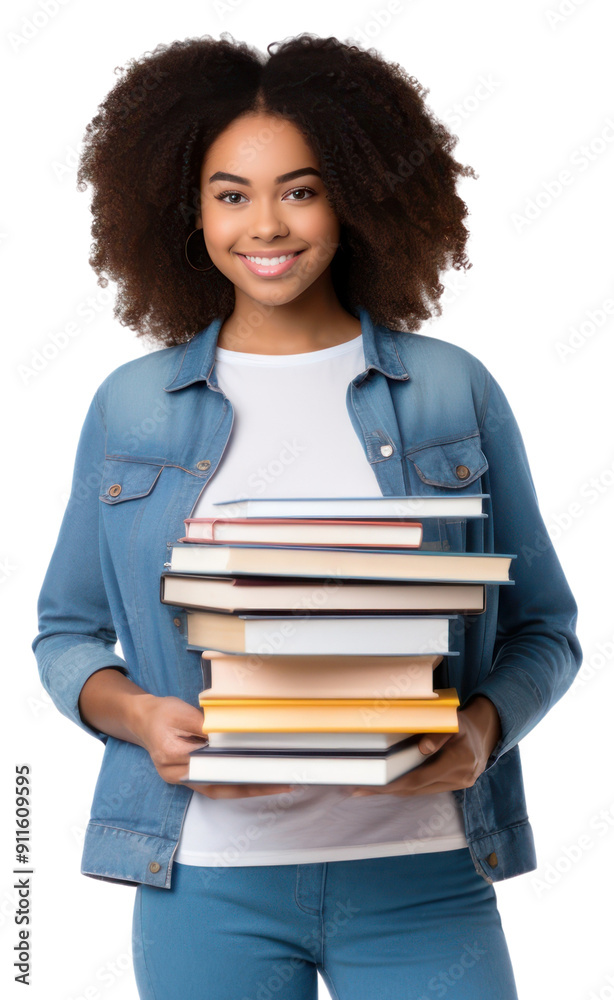 PNG High school student reading holding female. PNG High school student reading holding female.