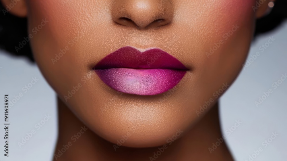 Fototapeta premium make up cosmetics application