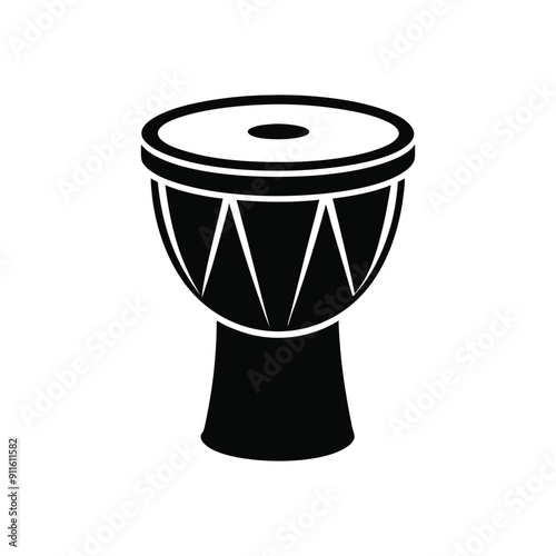 Conga drum flat web icon,Conga logo design. Percussion instrument simple conga drum sign silhouette icon invert color. Conga solid black icon vector design, Musical instruments concept,congas vector