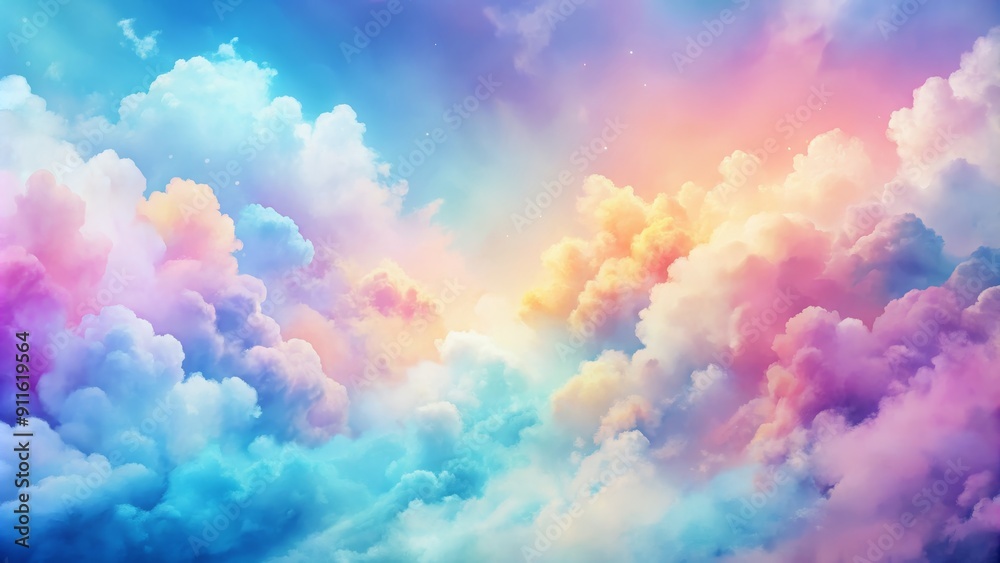 Dreamy Pastel Cloudscape, digital art, colorful clouds, sky, fantasy, cloudscape , pastel Dreamy Pastel Cloudscape, digital art, colorful clouds, sky, fantasy, cloudscape , pastel