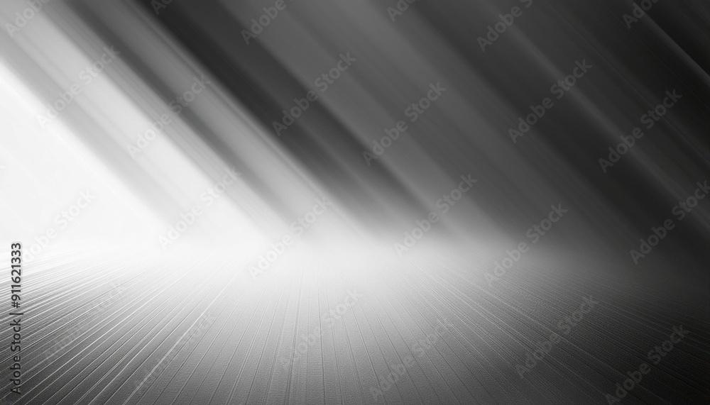 Naklejka premium abstract white and silver are light pattern gray with the gradient is the with floor wall metal texture soft tech diagonal background black dark clean modern.