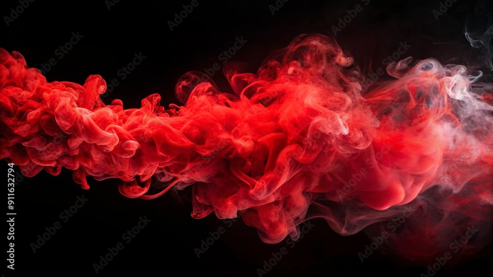 Red Smoke Abstract - Ink in Water, Red , Abstract , Background , Design Red Smoke Abstract - Ink in Water, Red , Abstract , Background , Design