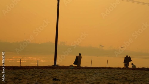 kumbh mela | sangam prayagraj | triveni sangam | ganga river | yamuna river  photo