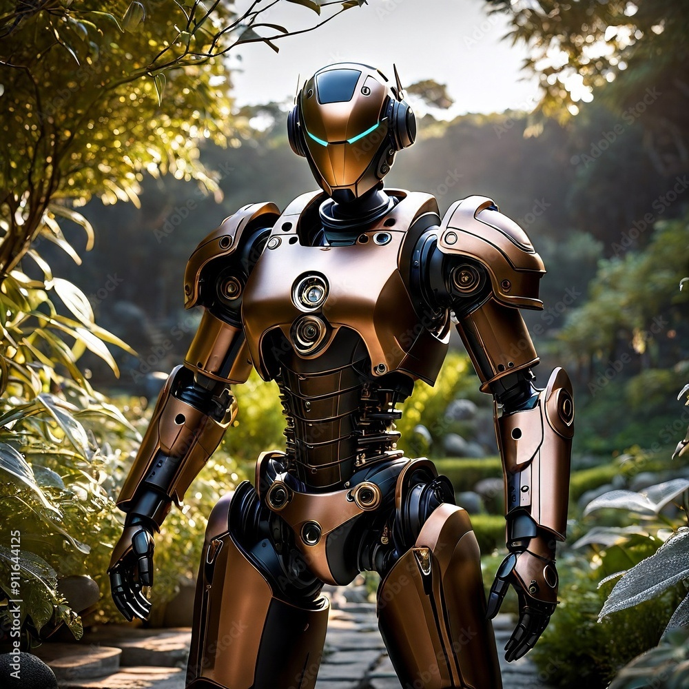 Fototapeta premium Robot imagined