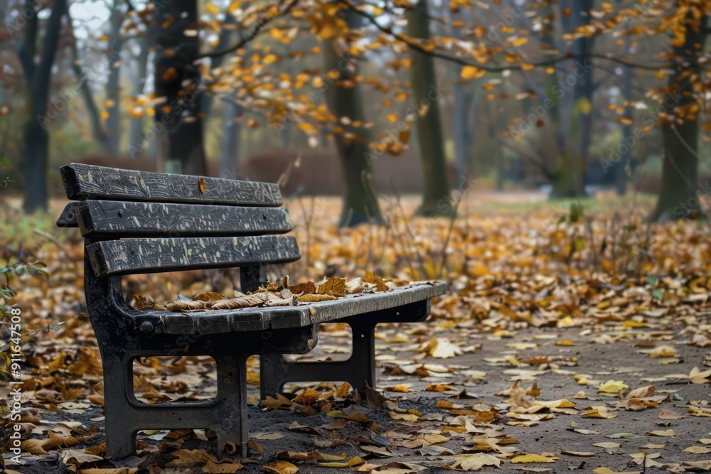 bench in the park