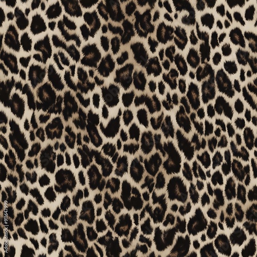 leopard skin fashionable background wild cat texture, print design