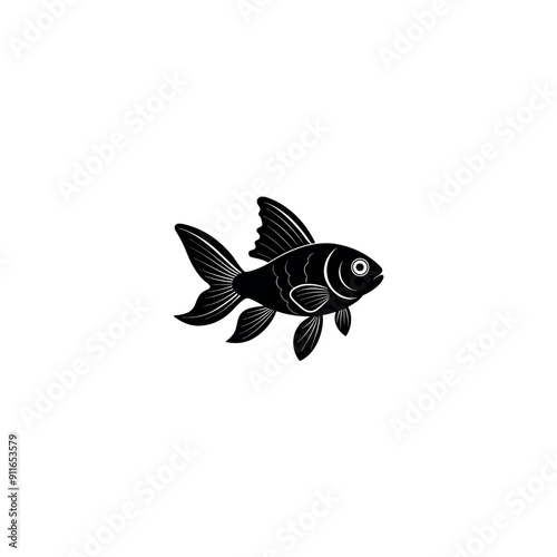 goldfish  silhouette