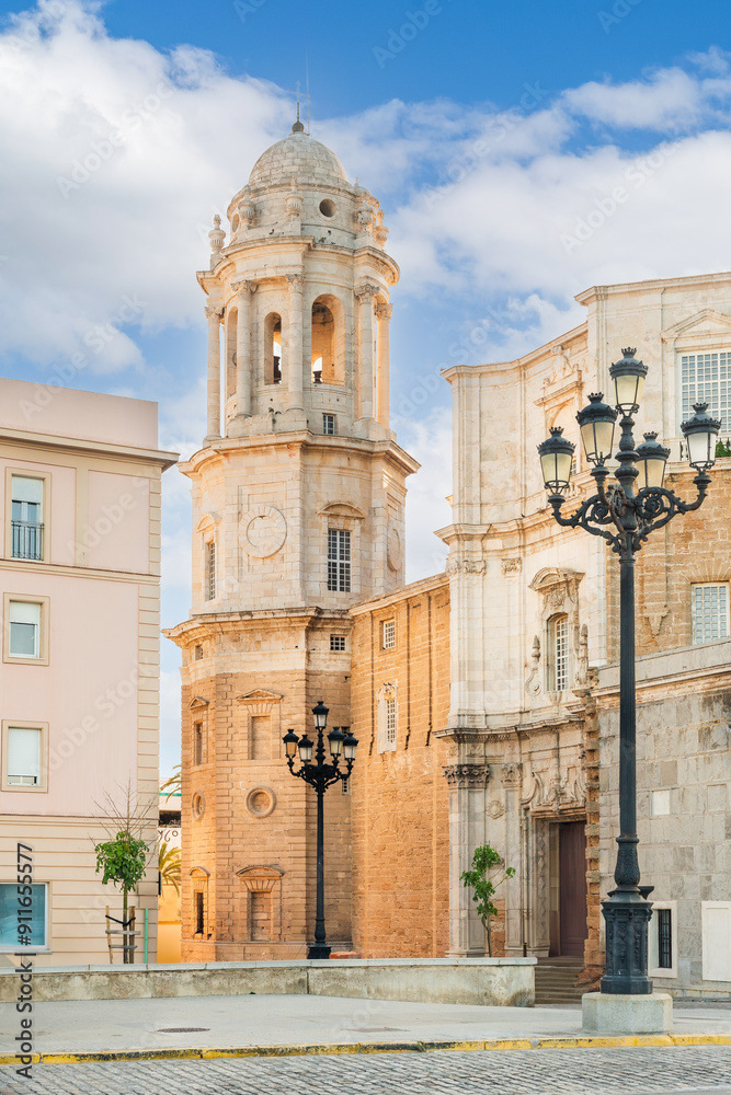 Fototapeta premium Cadiz Cathedral in Andalusia, Spain