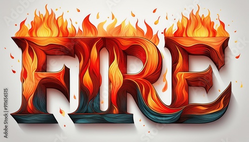 Fire wording
