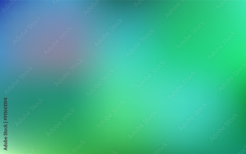 Light blue, green vector gradient blur template. Light blue, green vector gradient blur template.
