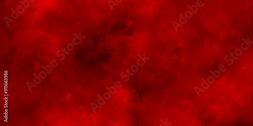 Abstract fog texture overlays with grunge stains, Realistic red colorful smoke clouds with strokes, Dark background of empty room, grunge Red fog and mist effect on black background.