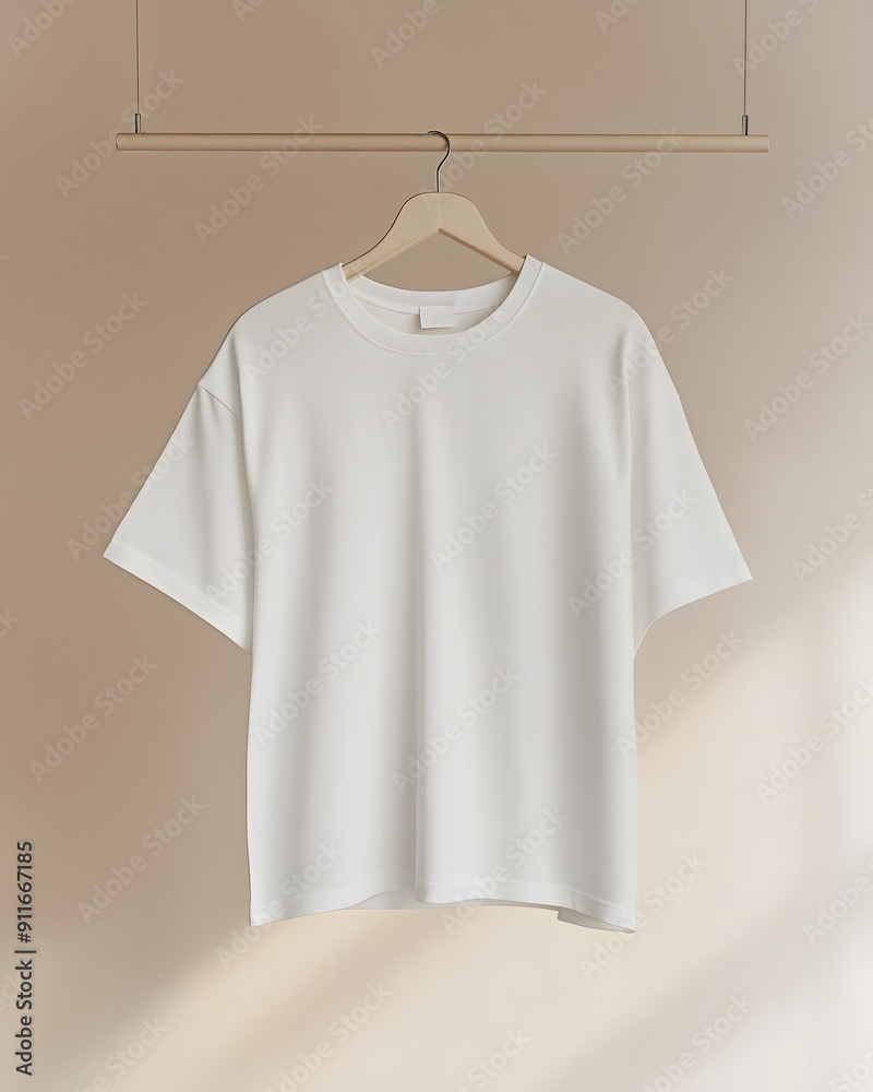 White T-shirt Mockup Display White T-shirt Mockup Display