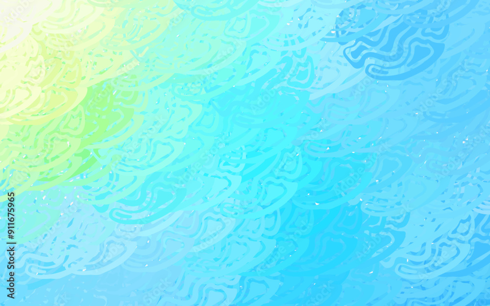 Light Blue, Green vector texture with abstract poly forms. Light Blue, Green vector texture with abstract poly forms.