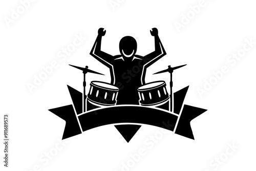 One-Person Company Owned by Metal Drummer Seeking Logo Design