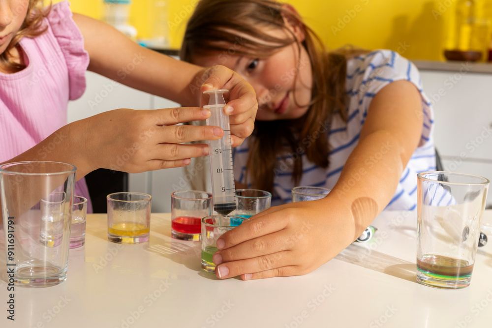 kids Doing Chemical Experiments kids Doing Chemical Experiments