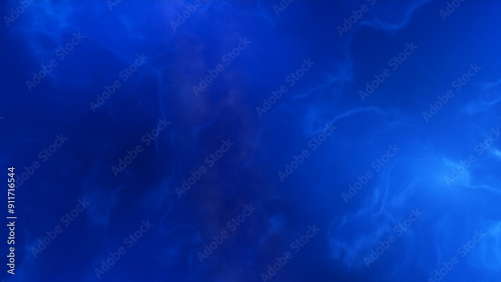 A blue space background with stars and a galaxy A blue space background with stars and a galaxy