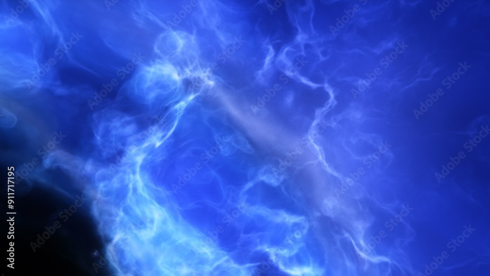 A blue space background with stars and a galaxy
A blue space background with stars and a galaxy