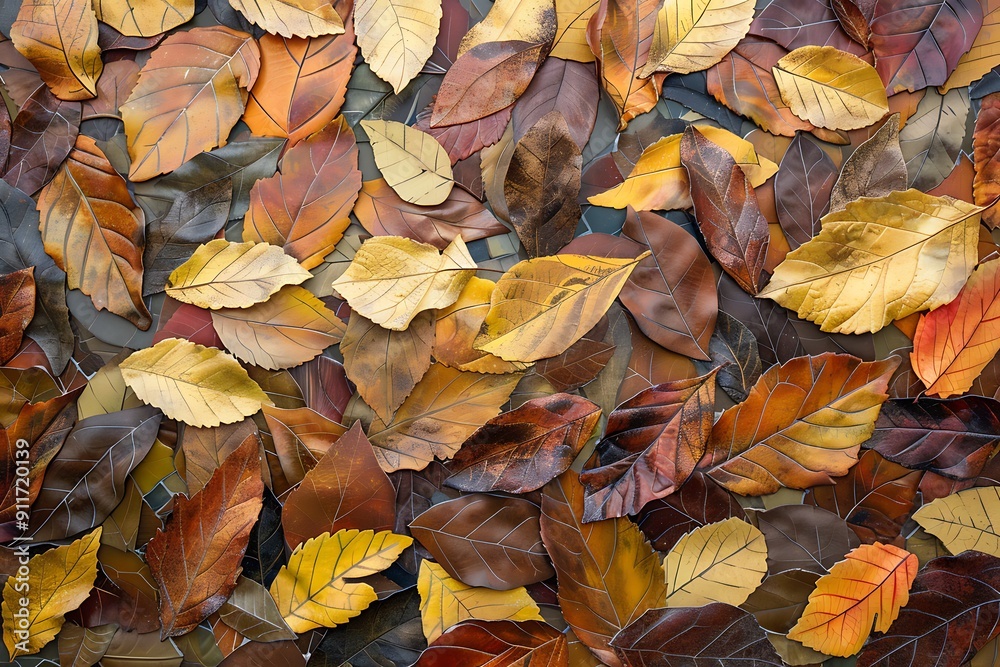 A mosaic of autumn leaves in shades of amber, rust, and gold, swirling in an abstract dance, a gentle breeze hinted by soft movement, warm and nostalgic. A mosaic of autumn leaves in shades of amber, rust, and gold, swirling in an abstract dance, a gentle breeze hinted by soft movement, warm and nostalgic.