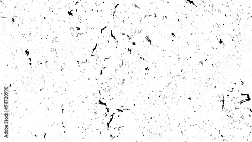 Grunge overlay layer. Abstract black and white vector background.