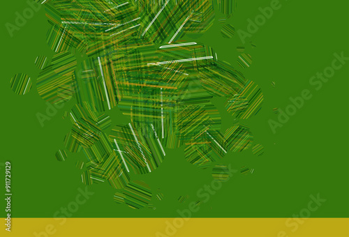 Light Green vector template with circles.