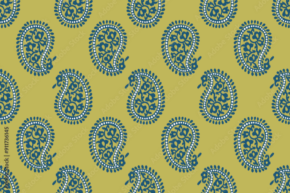 Motifs African boho paisley Floral Ikat pattern embroidery border. Ethnic ikat floral Ethnic Indian Pattern Ikat pattern Ethnic Pattern.Border indian floral Aztec embroidery border seamless patterns