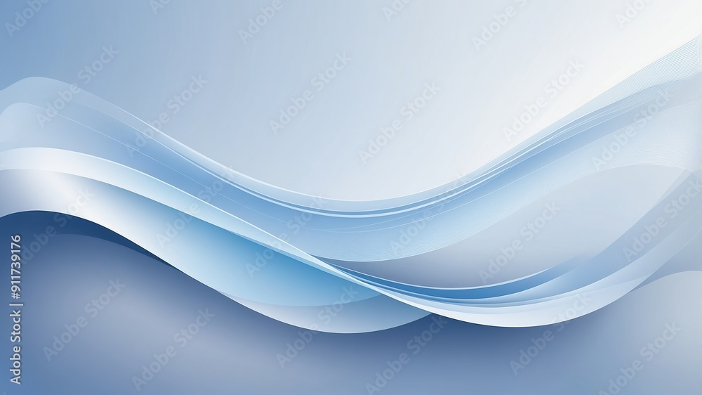 Soft Blue Wavy Background Soft Blue Wavy Background