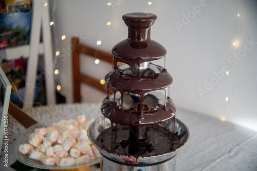cascada de chocolate 