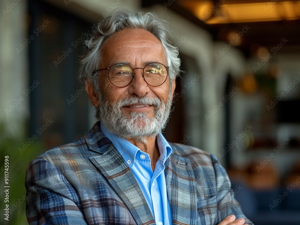 Portrait of senior businessman Portrait of senior businessman