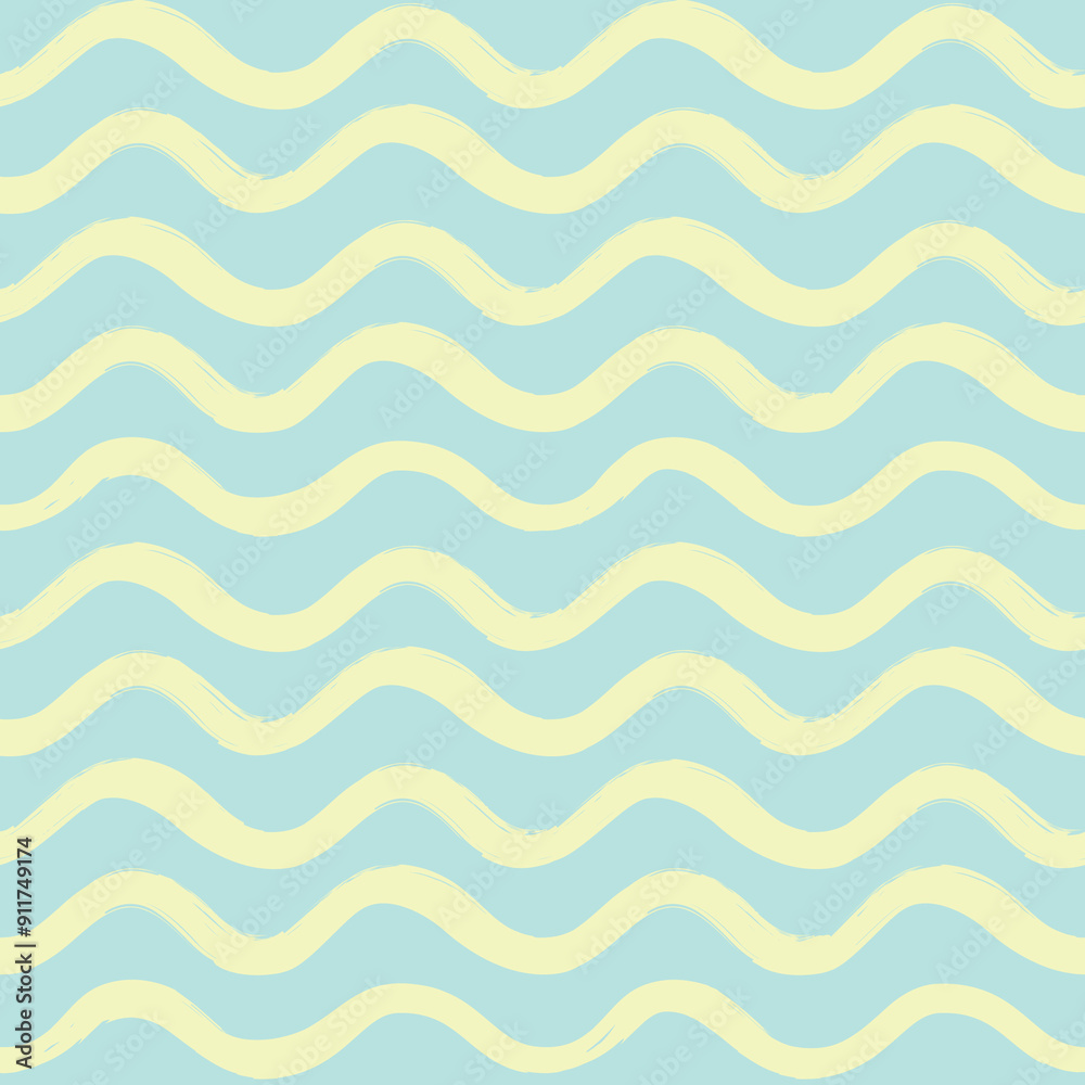 Abstract wave seamless pattern. Stylish geometric background. Wavy line ornamental wallpaper. Water wave line stripe texture Abstract wave seamless pattern. Stylish geometric background. Wavy line ornamental wallpaper. Water wave line stripe texture