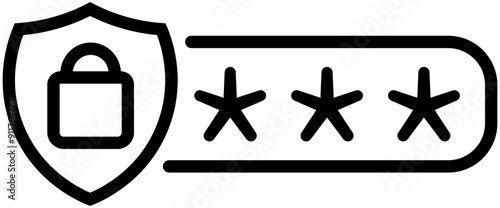 Security web icon,lock icon