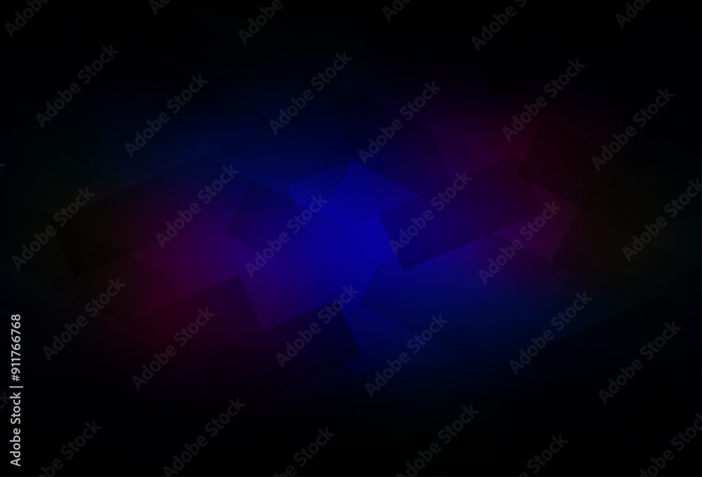 Dark Blue, Red vector background with rectangles. Dark Blue, Red vector background with rectangles.