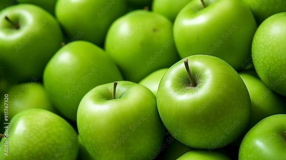 Green apples as background, closeup. Healthy eating and dieting concept Green apples as background, closeup. Healthy eating and dieting concept