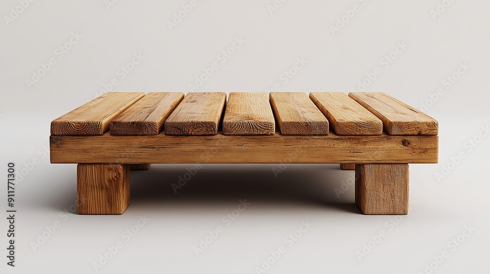 A wooden table with a white background A wooden table with a white background