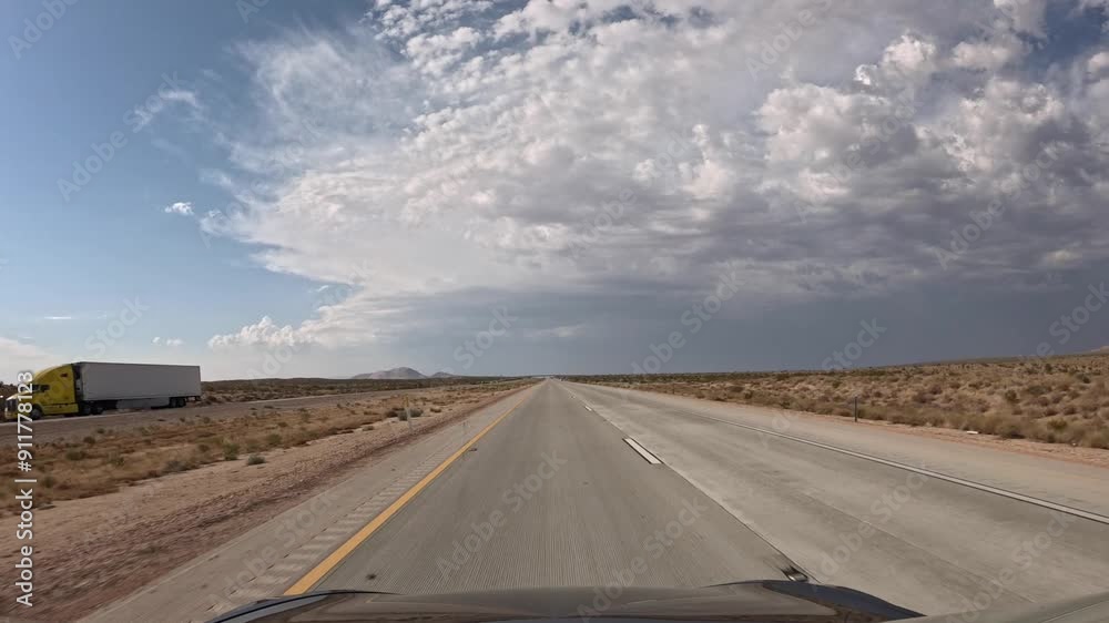 Driving time lapse Driving time lapse