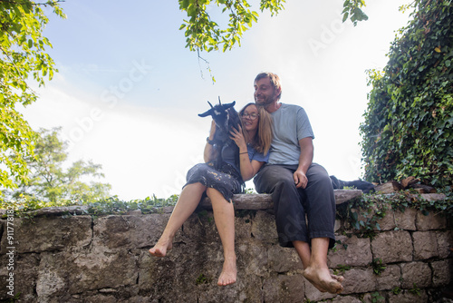Impudent goat