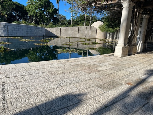 fountain in the park