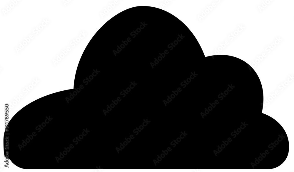 Cloud icon .Weather symbols Cloud icon .Weather symbols