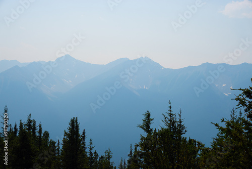 Sulphur Mountain Summit, Banff National Park, Alberta, Canada, July 2024 photo