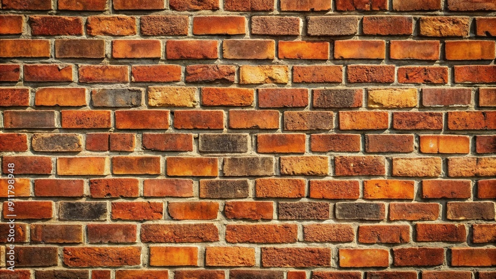 Obraz premium red brick wall texture