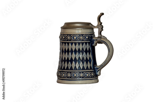 Φωτογραφία Ceramic stein isolated on white background