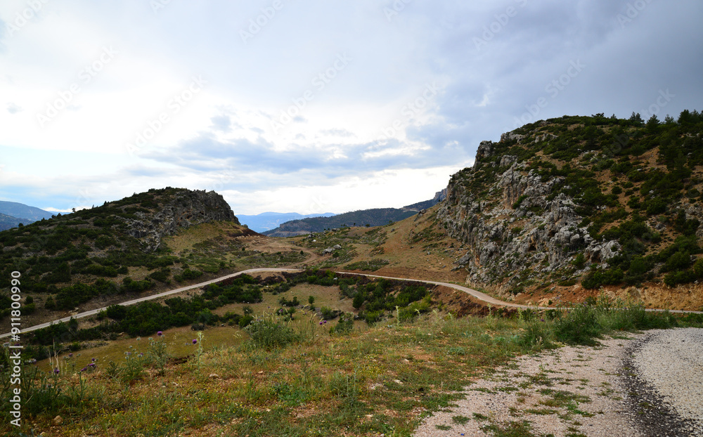 Gokceseki Ancient City is in Ermenek, Turkey.
Gokceseki Ancient City is in Ermenek, Turkey.