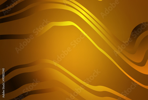 Dark Orange vector pattern with lines.