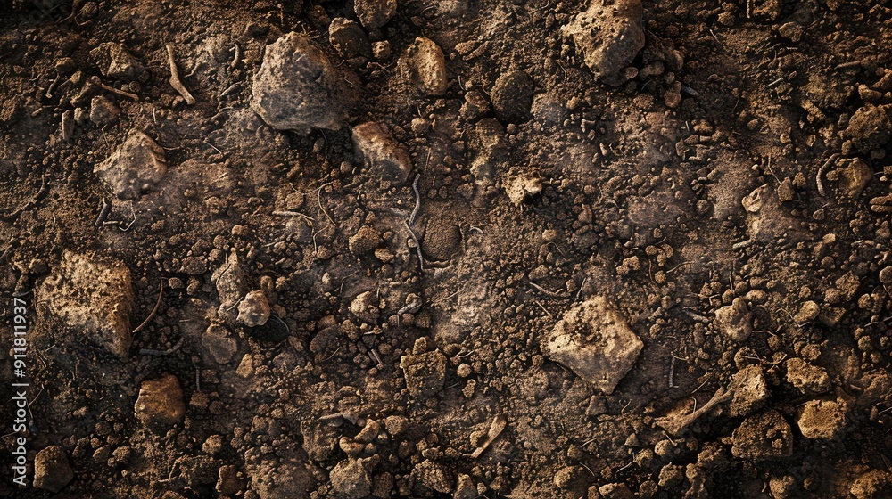 Desolate Earth. Acidic, sour, and infertile soil texture concept Desolate Earth. Acidic, sour, and infertile soil texture concept