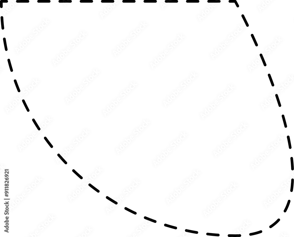 Triangle dash line. Element design Triangle dash line. Element design
